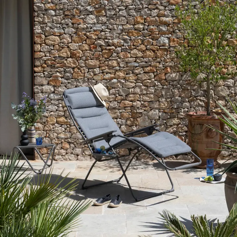 Sdraio Lafuma Futura Clippe XL Be Comfort Silver 2 sdraio lafuma futura xl vogue becomfort 0039 lafuma mobilier 2024