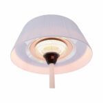 SUNRED ARTIX 2100 W STANDING - Piantana riscaldatore ad infrarossi 74 x 74 x H 224 cm. Bianco - immagine 2