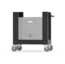 base alfaforni wood fired pizza oven black fornaridesign