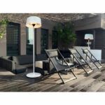 SUNRED ARTIX 2100 W STANDING - Piantana riscaldatore ad infrarossi 74 x 74 x H 224 cm. Bianco - immagine 3