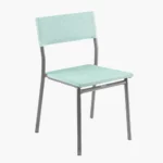 Sedia Lafuma ORON tessuto Mistral Blue telaio titanio