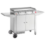 Piastra Barbecue elettrico Planet ROCK 80 EL Acciaio Inox Nero - immagine 10