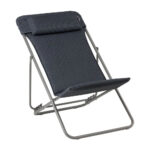 Sedia sdraio Lafuma Maxi Transat Plus Be Confort Dark Gray