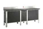 Base modulare da esterno in acciaio inox Planet UNIT CAB 2 - immagine 3