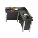 Base modulare da esterno in acciaio inox Planet UNIT CAB 3