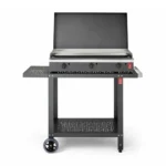 Piastra Barbecue elettrico Planet ROCK 80 EL Acciaio Inox Nero - immagine 3