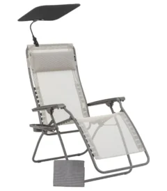sdraio lafuma relax et accessoires zen edition beiget tube titane lfm5367 0140 1