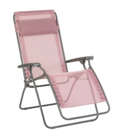 sdraio lafuma relax zero gravite r clip rose cerisier tube titane lfm4020 9950 1