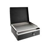Piastra Barbecue elettrico Planet ROCK 55 EL Acciaio Inox Nero