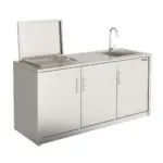 Cucina da Esterno in Acciaio Inox TORINO | Pianeta Grill – Personalizzabile