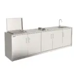 Pianeta Grill TAORMINA – Cucina da Esterno in Acciaio Inox Personalizzabile