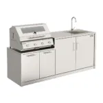 Pianeta Grill Bassano – Cucina da esterno in acciaio inox personalizzabile